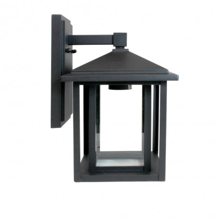 APLIQUE PARED RONDA 1XE27-60W IP23 NEGRO