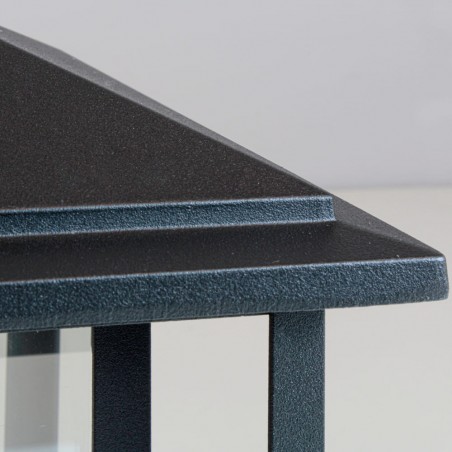APLIQUE PARED RONDA 1XE27-60W IP23 NEGRO