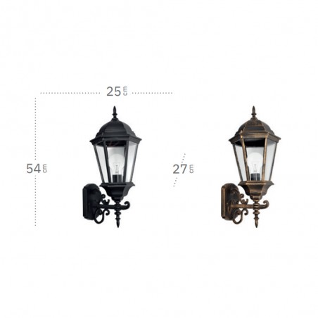 Outdoor wall lamp Regulus