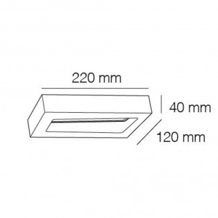 Outdoor LED Wall Lamp Cipri (12W)