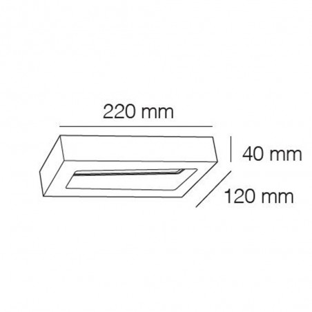 Outdoor LED Wall Lamp Cipri (12W)