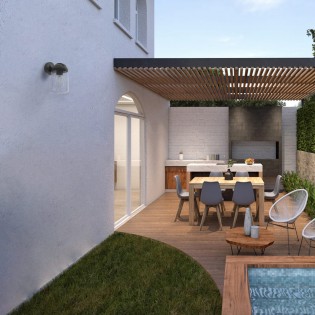 Outdoor LED Wall Lamp Nera