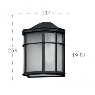 Aplique de exterior Bellatrix