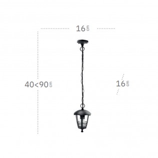 Outdoor pendant lamp Alnilan