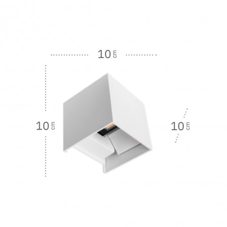 Aplique de exterior LED Segmento (10W)