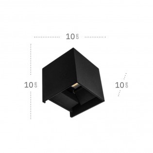 Aplique de exterior LED Segmento (10W) II
