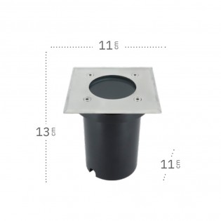 Outdoor recessed floor light Encastrar