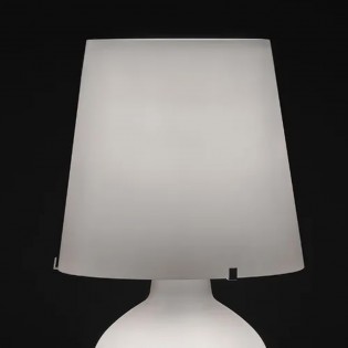 Replacement table lamp lampshade Fontana White Medium