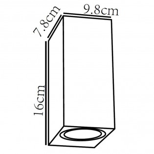 Outdoor wall lamp Confo (2 lights)