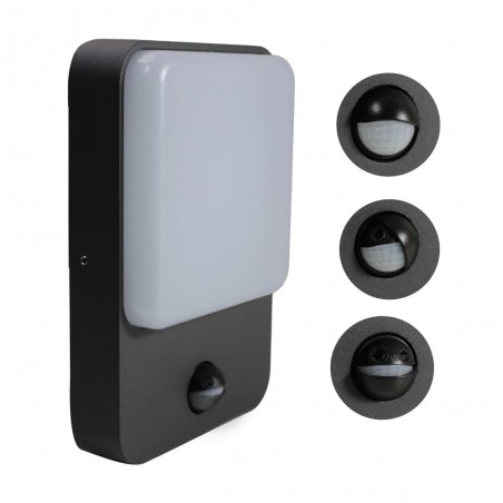 Outdoor LED Wall Lamp with sensor Sun (8W)