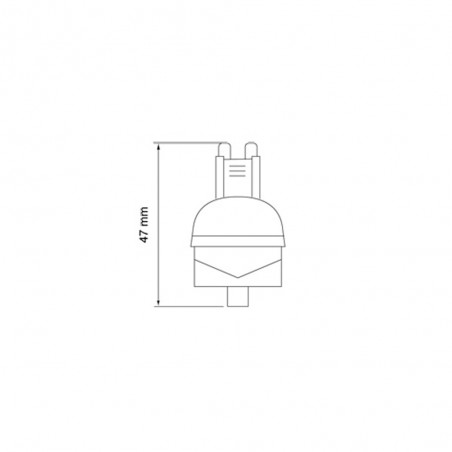 Bombilla COB LED G9 3W (luz cálida)