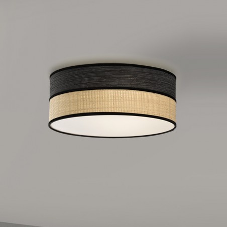 Ceiling Flush Lamp Simbasi Black 45