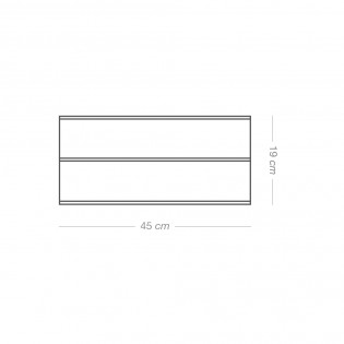 Plafón de techo Simbasi Oro 45 (3 luces)