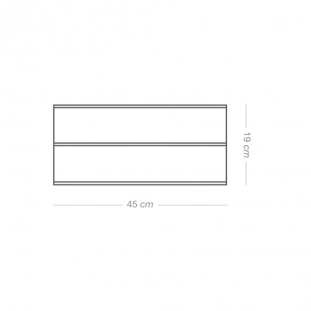 Ceiling Flush Lamp Simbasi Gold 45