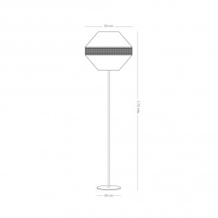 Floor Lamp Cabolino White