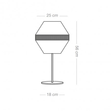 Table Lamp Cabolino Black
