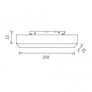 Alimentador para carril magnético Magneto 48V 100W