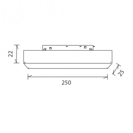 Alimentador para carril magnético Magneto 48V 100W