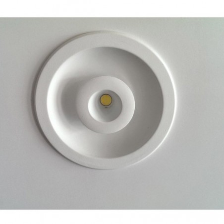 Rundes LED-Einbauauge (7+7W)