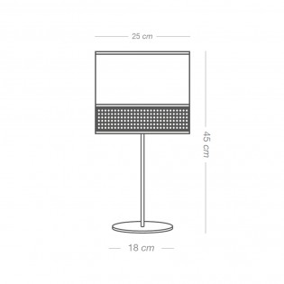 Table Lamp Falenea Beige