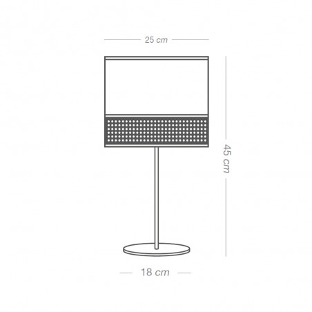 Table Lamp Falenea Beige