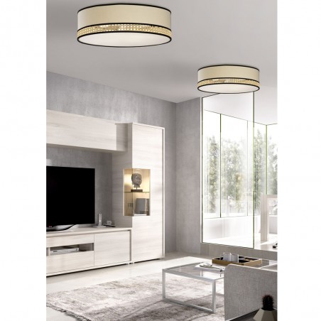 Plafón de techo Felenea Beige 60