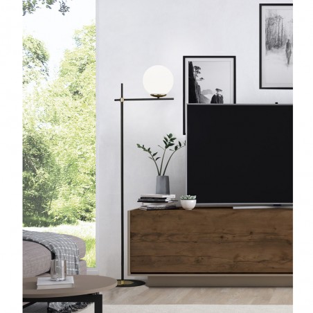 Floor Lamp Merasi Black-Gold
