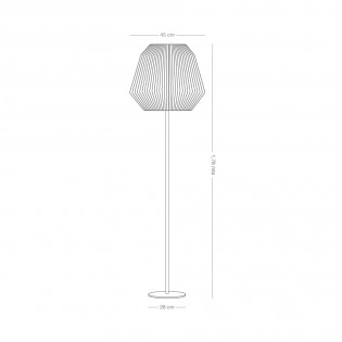 Floor Lamp Cordo Sand