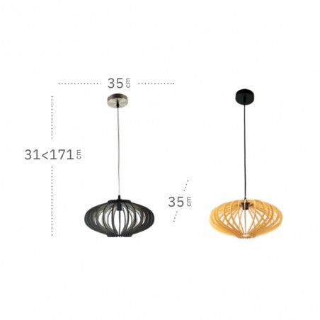 Ceiling lamp Sapelli