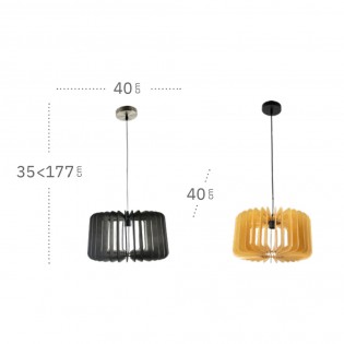 Ceiling lamp Ebano