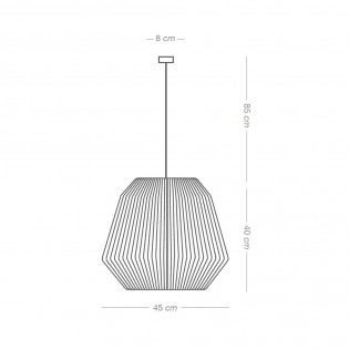 Pendant lamp Cordo Sand