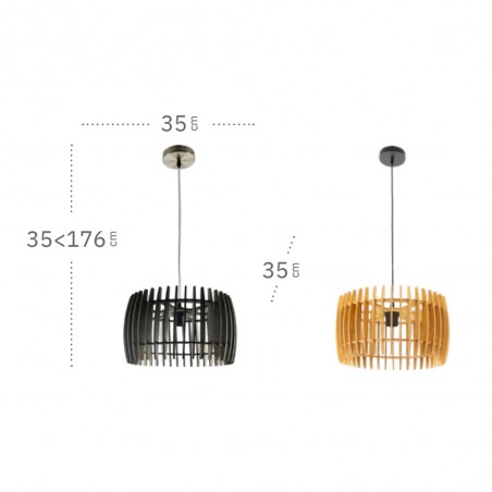 Ceiling lamp Poplar