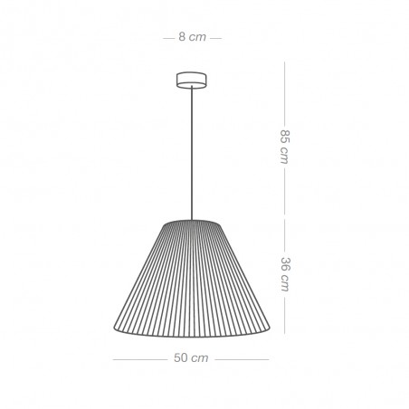 Ceiling Lamp Cerlina Black