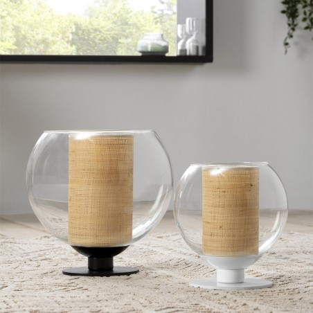 Table Lamp Bola Rafia 35