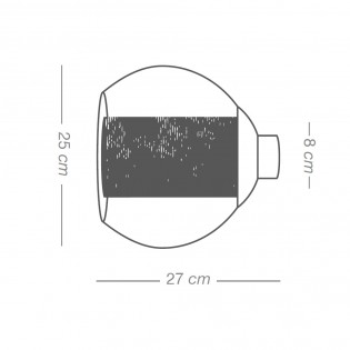 Wall Lamp Bola Rafia