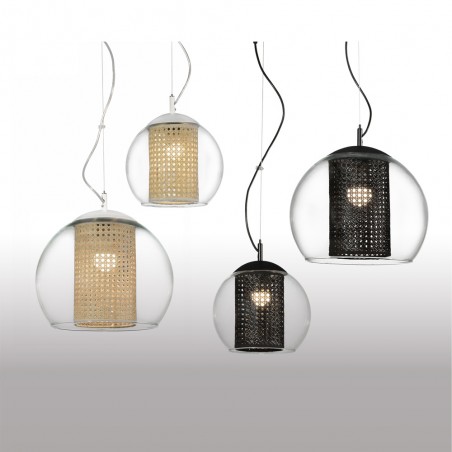 Ceiling lamp Bola Enea Natural 25