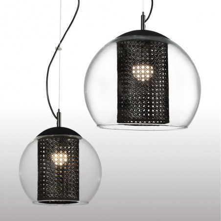 Ceiling lamp Bola Enea Black 25