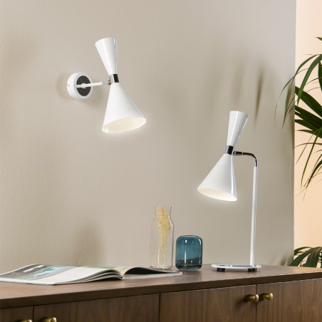 Wall Lamp Supa White-Chrome