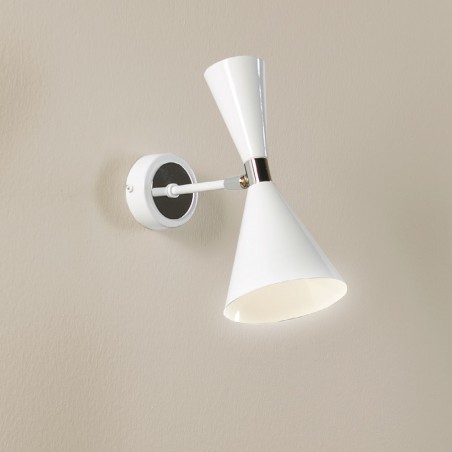 Wall Lamp Supa White-Chrome
