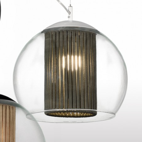 Ceiling Lamp Bola Rope Moss 35