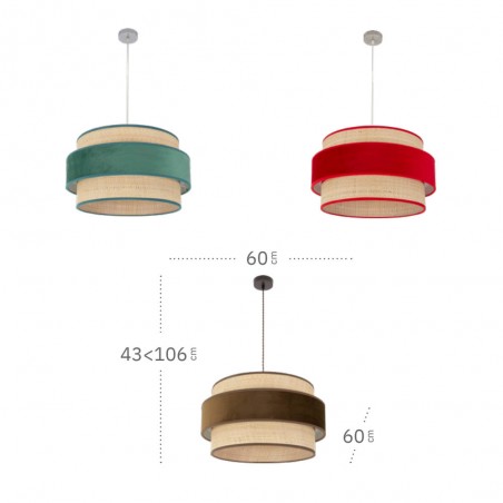 Pendant lamp Reyes (3 Lights)