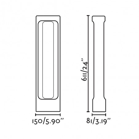 Baliza de exterior LED Totem II (6.5W)