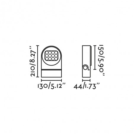 Outdoor LED Wall Lamp Muur (21W)