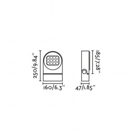 Outdoor LED Wall Lamp Muur (29W)