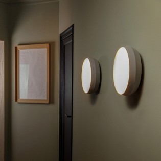 Plafón de techo LED Shoku Gris (24W)