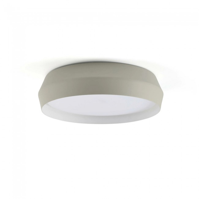 Plafón de techo LED Shoku Gris (24W)