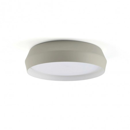 LED Ceiling Flush Light Shoku Grey (24W)