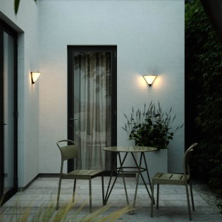 Aplique de pared de exterior Noorstad