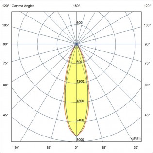 LED spotlight with picket Spy (6W)