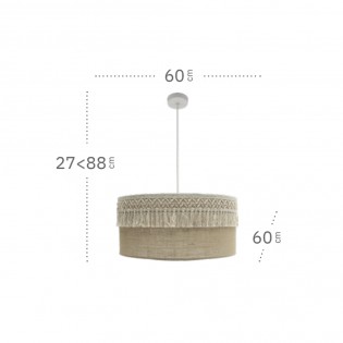 Lámpara de techo Ekeratina (3 Luces)